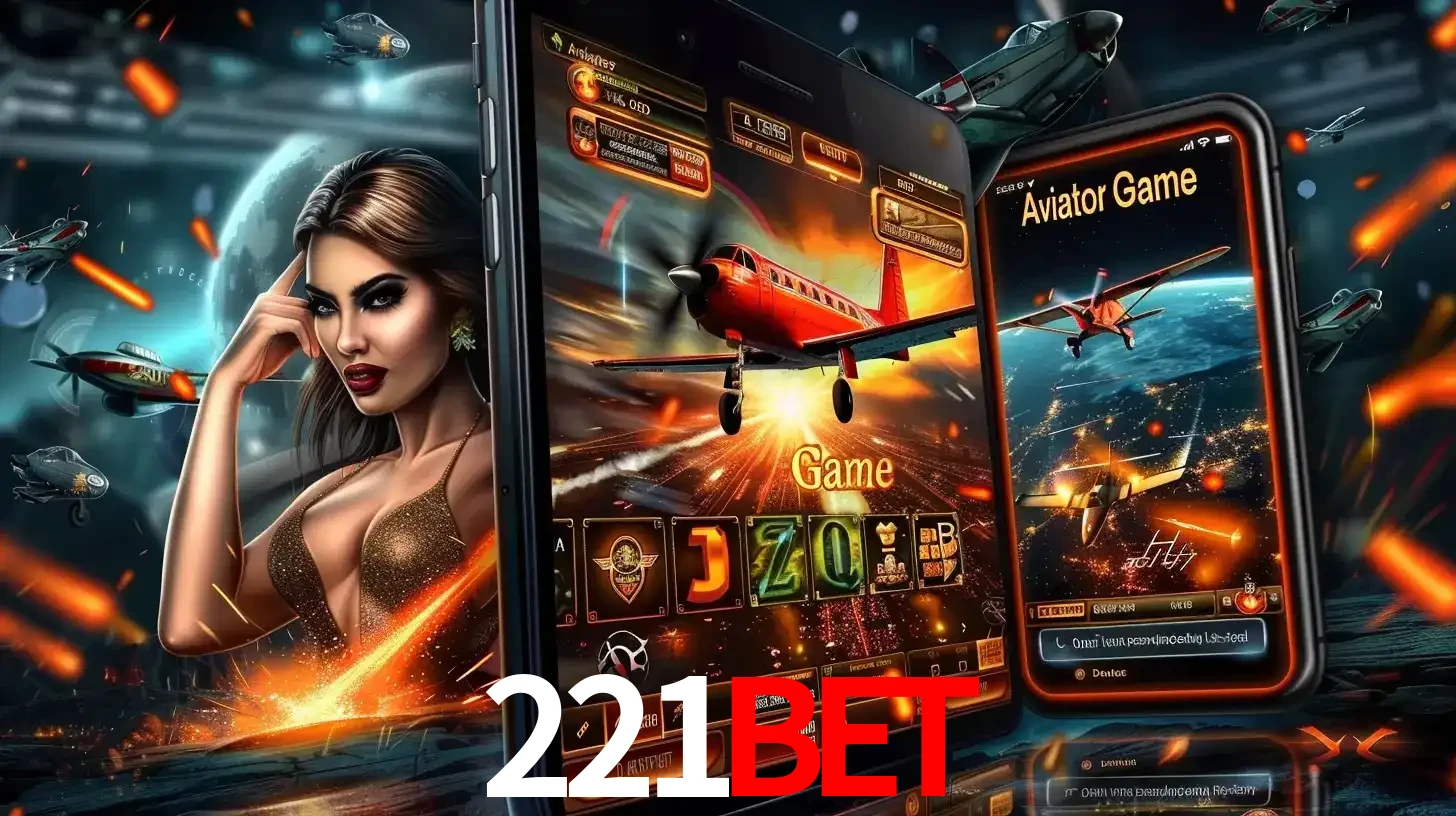 Mulher estilosa cercada por telas que exibem a jogabilidade do Aviator, capturando a intensidade e a estratégia deste popular crash game oferecido pelo 221bet.